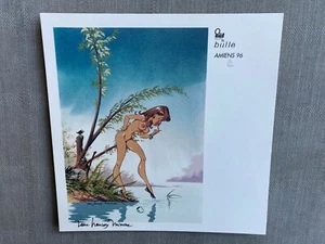 MINIAC EX-LIBRIS NUMÉROTÉ / SIGNÉ 300 EXEMPLAIRES 1996 21 x 21 EN ÉTAT NEUF - Bild 1 von 2