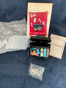 Hallmark Keepsake Barbie 1961 Travel Pal Christmas Ornament Unused in Box 2002 - Picture 1 of 7