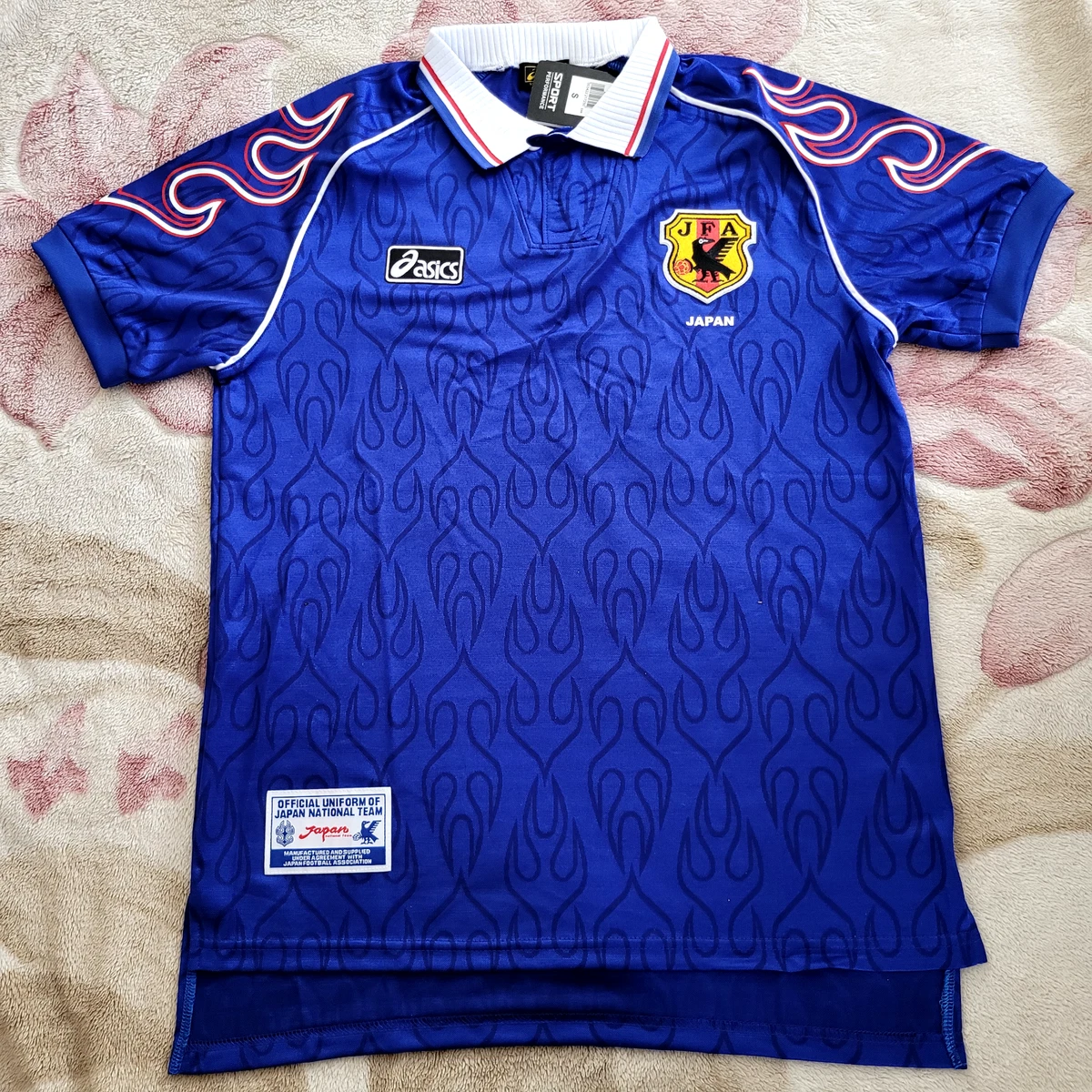 日本蓝色国家队足球迷服装与纪念品| eBay