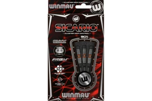 WINMAU Sicario 90% Tungsten Alloy Steel Tip Darts Mancave Birthday Gift - Picture 1 of 4