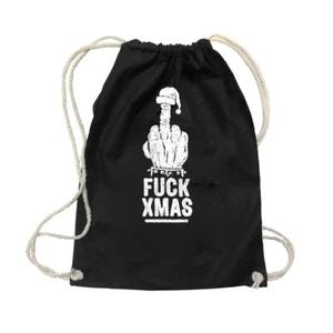 Fuck - X-MAS - Turnbeutel / Rucksack / Gymbag - Imagen 1 de 1