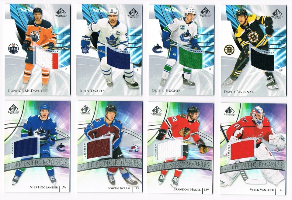 2020-21 SP Game-Used Stars & Authentic Rookies Jersey Silver Pick From List !!! - Image 1 of 1