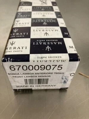 SENSOR DE OXÍGENO DELANTERO MASERATI GHIBLI, QP & LEVANTE #670009075 Foto 1 de 4