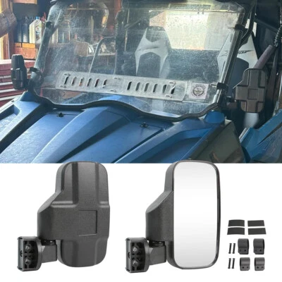 Par de espejos retrovisores laterales UTV 1,75"-2" barra antivuelco jaula para CF MOTO ZFORCE 800 950 1000 600 Foto 1 de 4