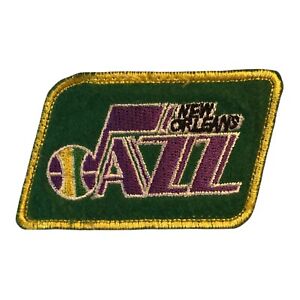 1974-78 NEW ORLEANS JAZZ NBA BASKETBALL HARDWOOD CLASSICS 3.25" TEAM PATCH