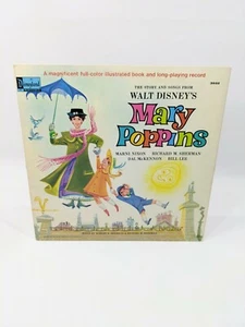 Disco de libro de cuentos de Walt Disney de Mary Poppins, película para niños - Imagen 1 de 4