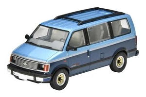 Tomica Limited Vintage NEO LV-N325b Chevrolet Astro LT AWD (Light Blue/Navy) '94 - Picture 1 of 7