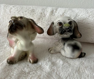 Lefton Welpe Hund Bienen auf Nase - Salz und Pfefferstreuer - kitschig - Bild 1 von 5