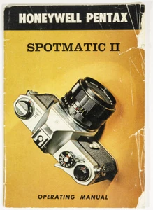 Honeywell Pentax Spotmatic II Operating Manual (with bonus digital content) - Picture 1 of 7