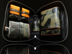 Brizard and Co Camo Traveler in Suede Bag - Picture 1 of 12