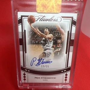 2000 2223 Panini flawless basketball Peja Stojakovic - Picture 1 of 2