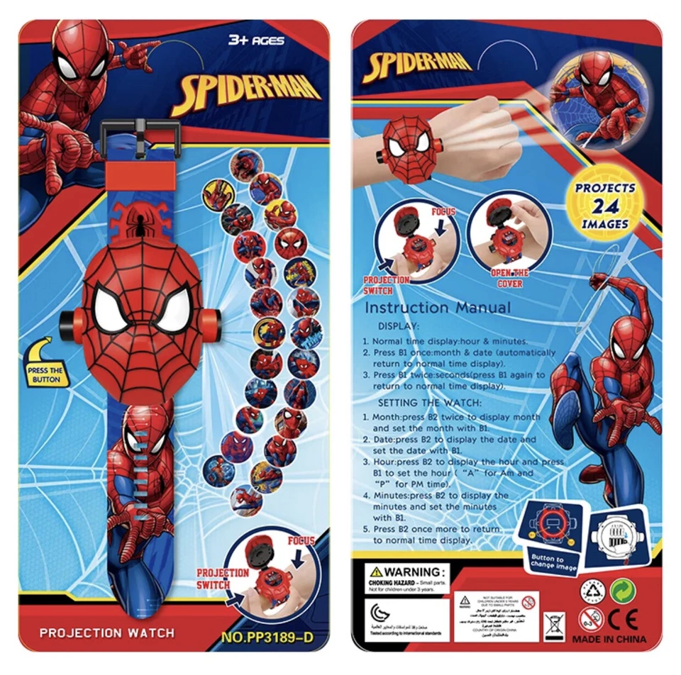6 Marvel Spiderman Raised Plastic Sticker Sheets 24 Stickers Each