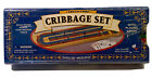 Cardinal Collectors Cribbage Set Board Game Solid Wood #6312 New In Box