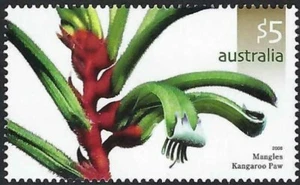 2006 Australia SG#2592 $5 Kangaroo Paw Wildflowers series 2 mint MUH MNH - Picture 1 of 1