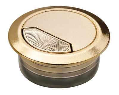 Hafele 429.97.526 Latón Plástico Mate Mesa Escritorio Cable Ojal 50mm (1 Pc) Foto 1 de 2