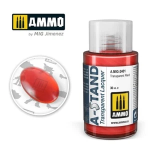 AMIG2401 A-STAND Transparent Red - Foto 1 di 1