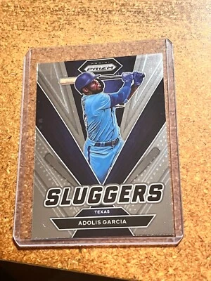 2022 Panini Prizm Baseball Sluggers # SL-8 Adolis Garcia - Image 1 of 2