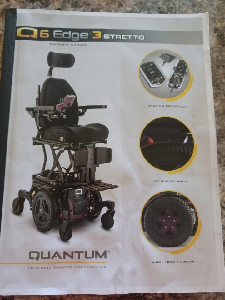 Quantum Q6EDGE3 Joystick Power Wheelchair