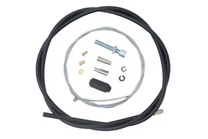 AS3 VENHILL UNIVERSAL CLUTCH CABLE KIT METRIC FITTINGS 1.35 METRES BLACK - Picture 1 of 2