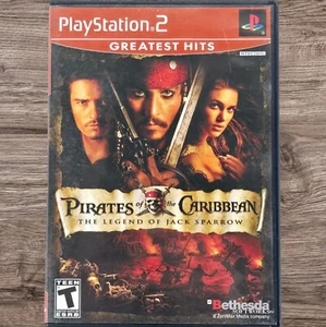 Piratas del Caribe Leyenda de Jack Sparrow GH (PlayStation2, PS) CIB Probado - Imagen 1 de 7
