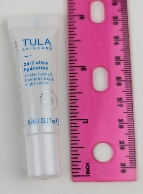 Suero de día y noche Tula 24-7 Ultra Hydra Complex Triple-Hydra Complex 7 ml/0,24 oz mini Foto 1 de 2