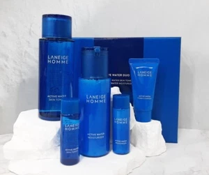 LANEIGE HOMME Active Water Duo Set for Men Moisturizing K-Beauty - Picture 1 of 3