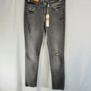 Pantalones de mezclilla ajustados de cadera y muslo ajustados talla Mossimo Supply Co. de tiro más bajo ajustados - Imagen 1 de 12