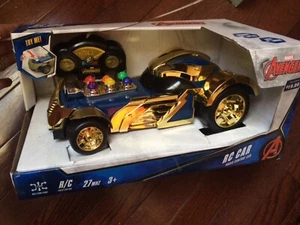 Marvel Avengers Thanos Gold RC Remote Control Car BRAND NEW - Picture 1 of 12
