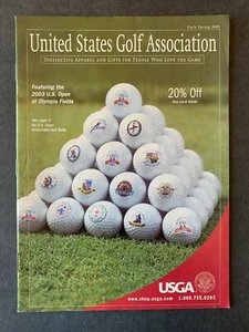 USGA Catalog Early Spring 2003 2000's Lifestyle Golf Sports - Picture 1 of 5