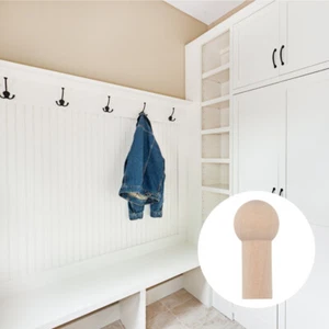 25pcs Wooden Hook Accessories Wood Clothing Hooks Shaker Pegs 51mm*23mm*15mm - Picture 1 of 12