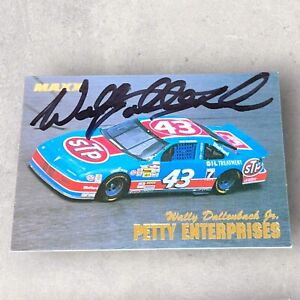 Wally Dallenbach 1994 MAXX #80 WINSTON CUP NASCAR VINTAGE autographed card