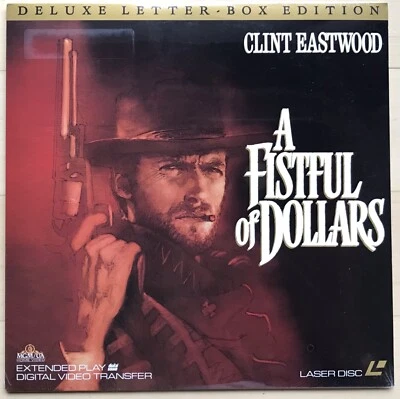 A FISTFUL OF DOLLARS Laserdisc LD BRAND NEW SEALED WIDESCREEN Clint Eastwood Foto 1 de 2