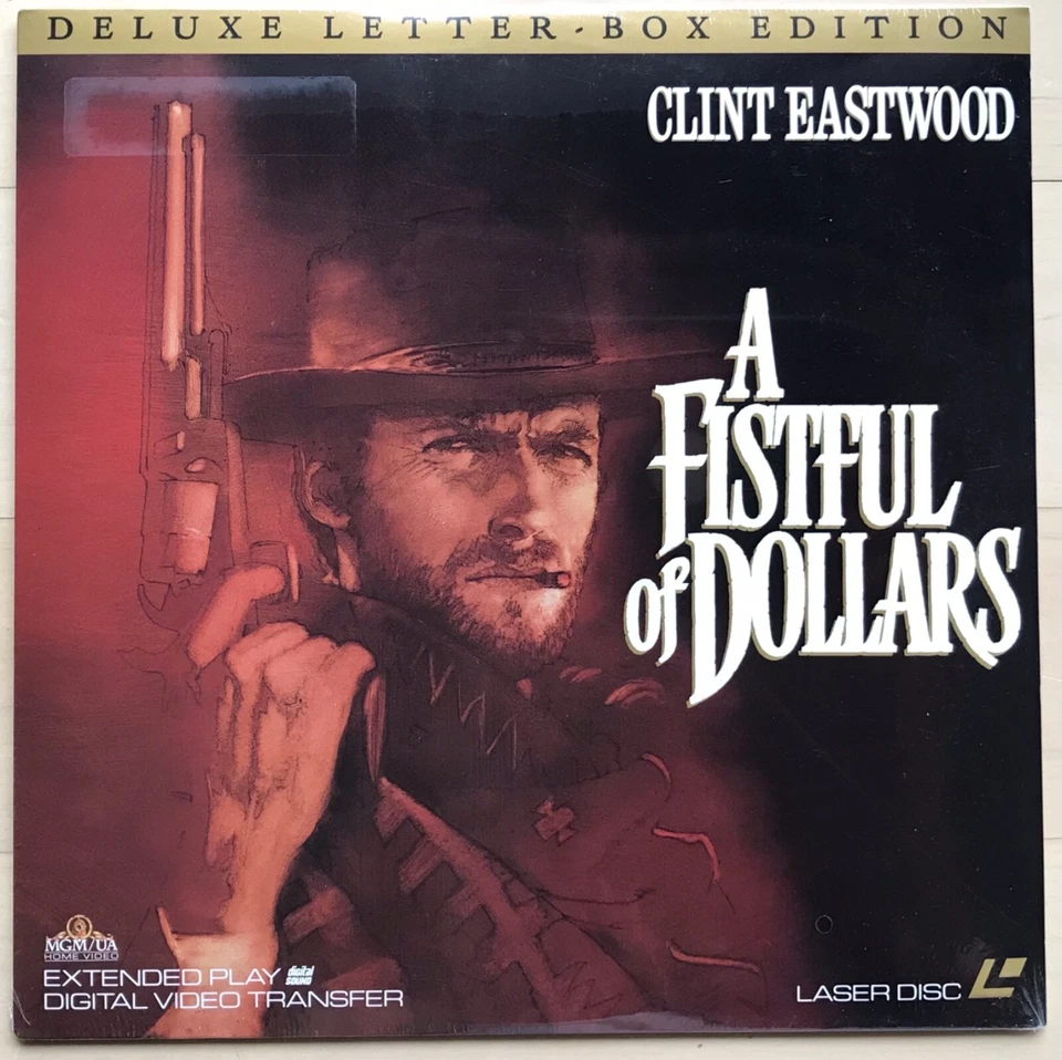 A FISTFUL OF DOLLARS Laserdisc LD BRAND NEW SEALED WIDESCREEN Clint Eastwood - Image 1 of 2