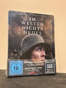 All Quiet on the Western Front - NEW LE Import Steelbook (4K UHD, Blu-Ray) - Picture 1 of 6