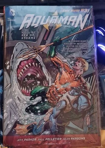 Aquaman Vol. 5 Sea Of Storms (The New 52) von Jeff Parker (2015, Hardcover) - Bild 1 von 2