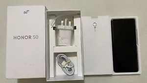 Honor 50 Dual SIM kostenlos - 256 GB 8 GB Frostkristall entsperrt - Klasse A+++ - Bild 1 von 2