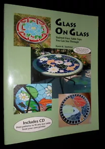 Glass on Glass: Stained Glass Table Tops You Can See Through (Includes CD) - Picture 1 of 3