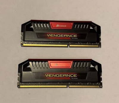 Corsair PC3-12800 (DDR3-1600) 32GB 4X8 DIMM 1600 MHz PC3-12800 DDR3 Memory... - Image 1 of 2