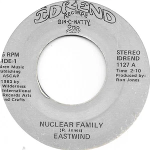 EASTWIND Nuclear Family on Idrend reggae 45 HEAR - Picture 1 of 2