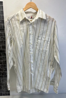 Van Heusen - White/Striped Button up Shirt - 2XL - Image 1 of 4