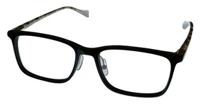 Lucky Mens Soft Rectangle Black Plastic Frame. D410. 54mm - Picture 1 of 14