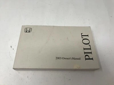 Honda Pilot 2003 manual del propietario OEM OM0254 Foto 1 de 4