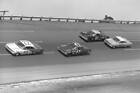 Nascar 1St Daytona 500 Qualifier 1961 Action Motor Racing Old Photo