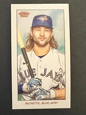 2022 Topps T206 Blue Jays Bo Bichette - SP Sweet Caporal Back Limited - Wave 1 - Image 1 of 2