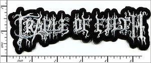 20 Piezas Bordado Hierro en Parches Cradle of Filth Rock Band 5.5"x1.69" AP056oA - Imagen 1 de 2