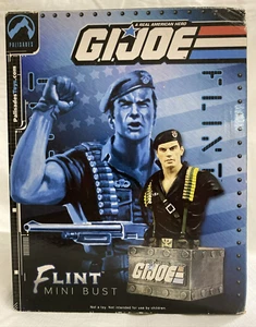 G.I. Joe Flint Mini Bust Limited Edition #40 Of 1200 Palisades Toys 2003 - Picture 1 of 8