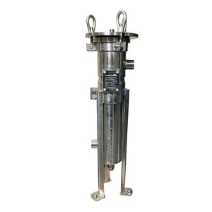 PRM #4 304 SS Bag Filter Housing 1" NPT Inlet Side and Bottom Dual Port Outlet - Picture 1 of 4