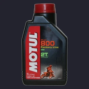 Motul 800 2T Synthetic Engine Oil Cobra 50 50cc DRR Apex KTM KX Polini CX MX  - Picture 1 of 2