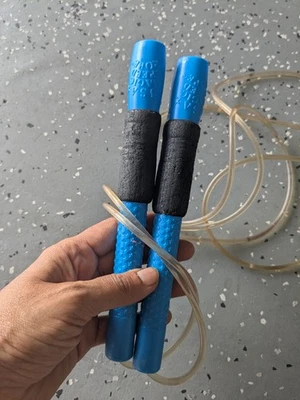 Buddy Lee 108 Inches Skipping Rope. 8" Long Gripped Handles USA Magic Speed Rope - Image 1 of 4