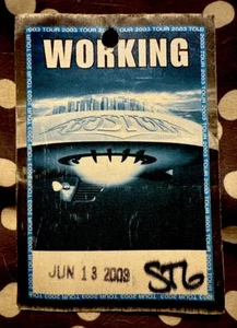 BOSTON - CORPORATE AMERICA TOUR - JUNE 13, 2003 -TWEETER CENTER - BACKSTAGE PASS - Picture 1 of 1